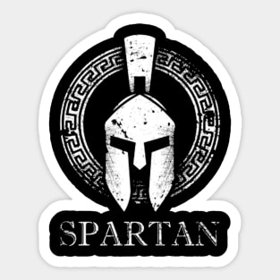 Spartan Strong Vintage Sticker